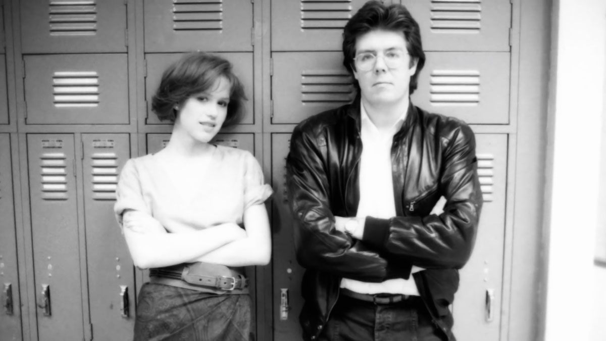 John Hughes and Molly Ringwald
